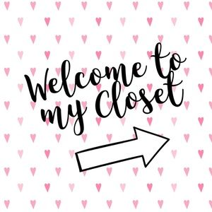 ❤️ Welcome to my Closet!!!